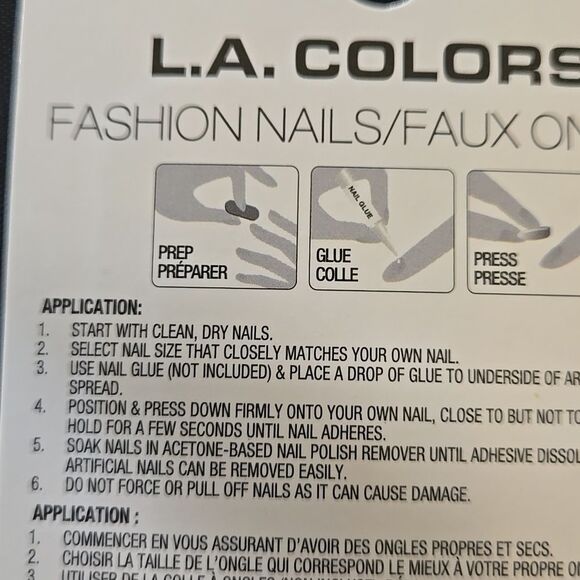 12pc Iridescent Glossy Press-on Nails New Mother Of Pearl Color Womens Ladies - Picture 7 of 12